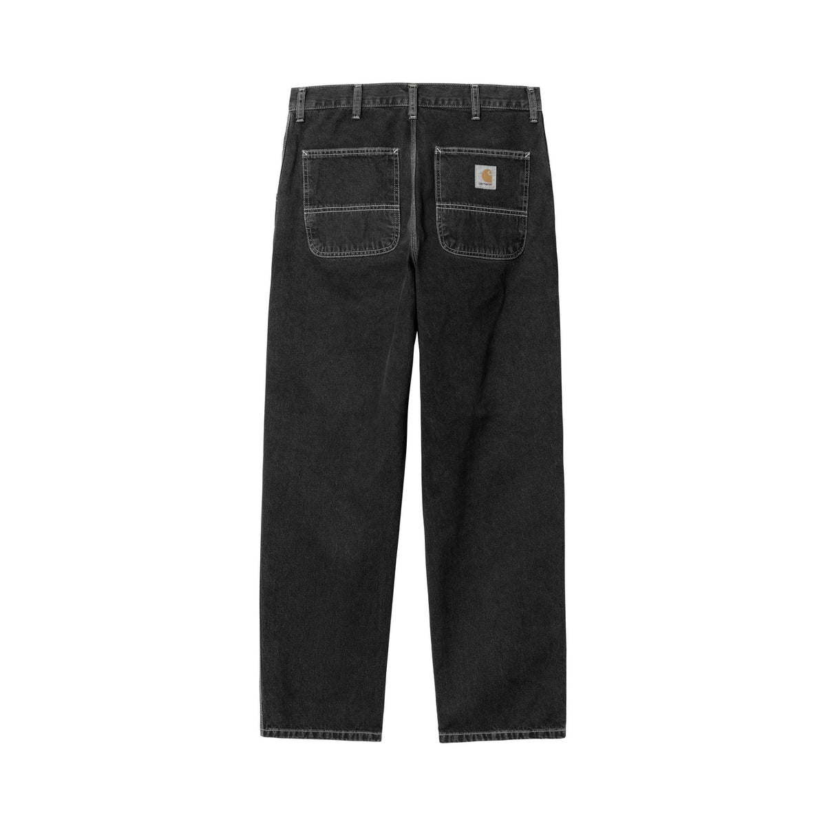 Carhartt WIP Simple Pant Black, Stone washed
