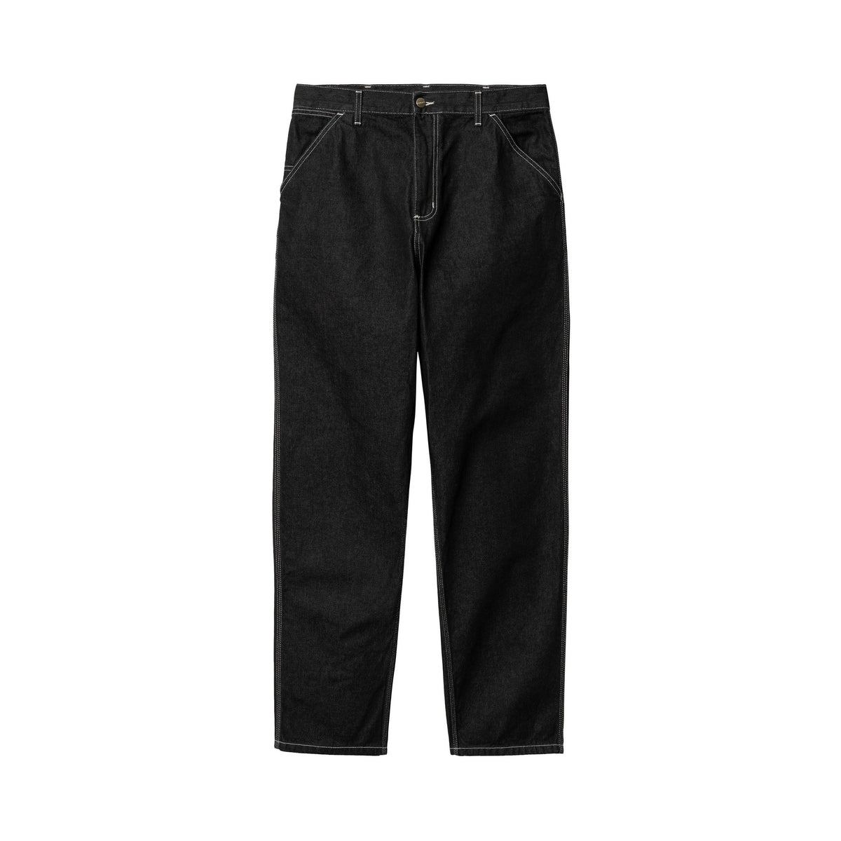 Carhartt WIP Simple Pant Black, One wash