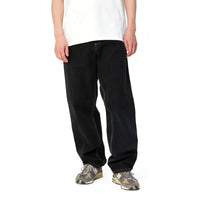 Carhartt WIP Simple Pant Black, Heavy stone wash