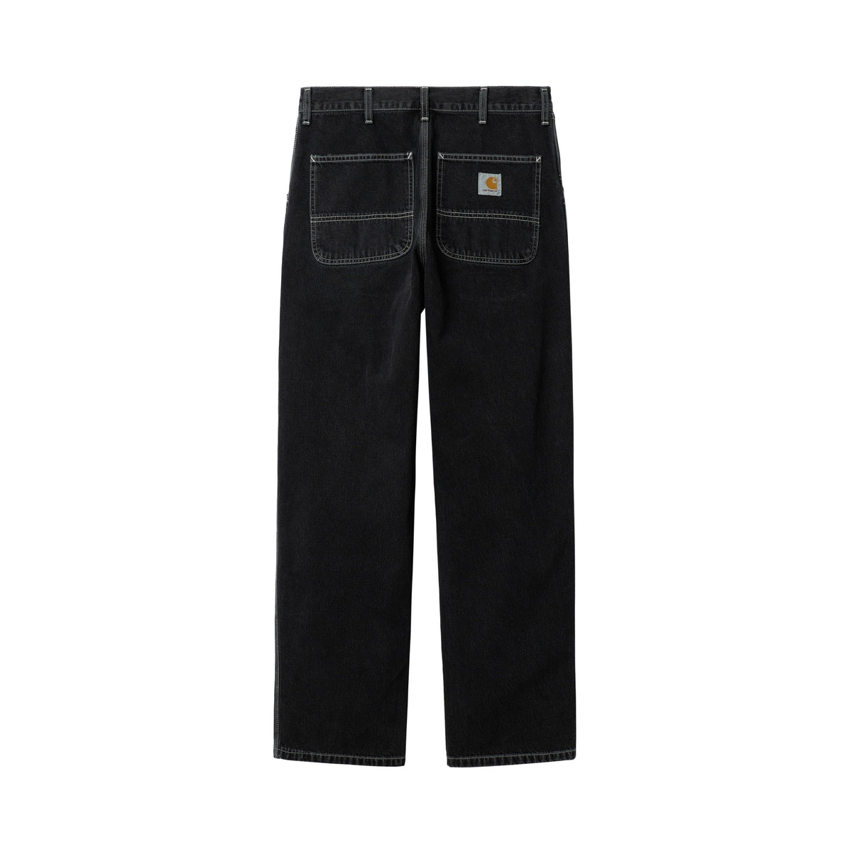 Carhartt WIP Simple Pant Black, Heavy stone wash