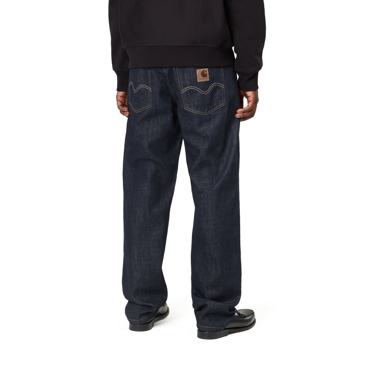 Carhartt WIP Marlow Pant Blue, Rinsed