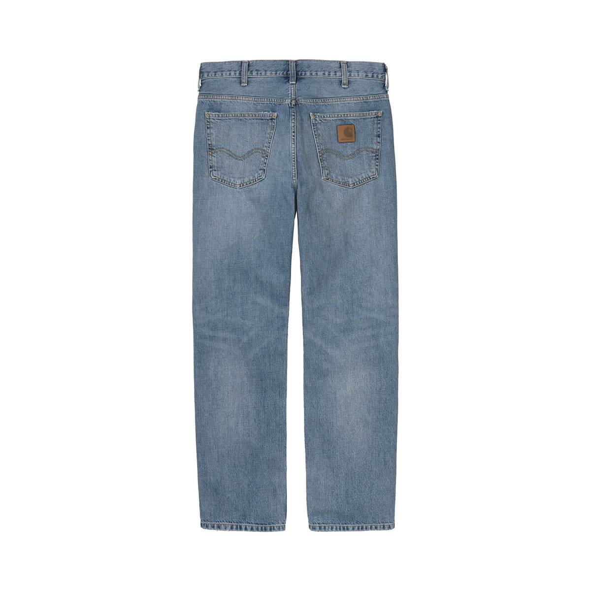 Carhartt WIP Marlow Pant Blue, Worn bleached