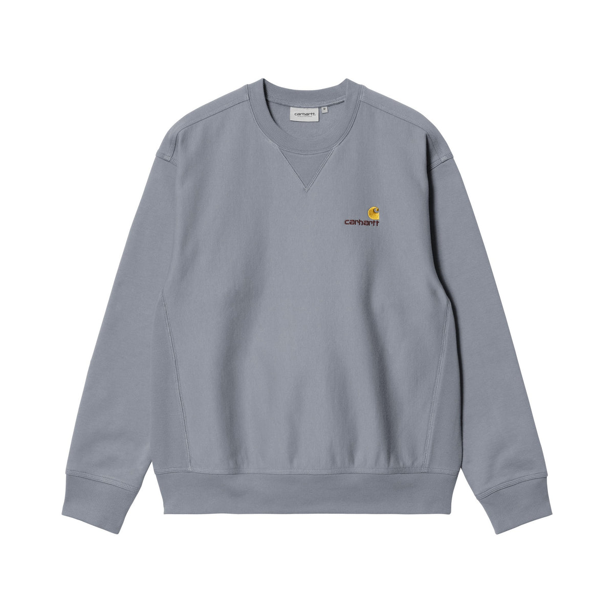 Carhartt WIP American Script Sweatshirt Shady Blue