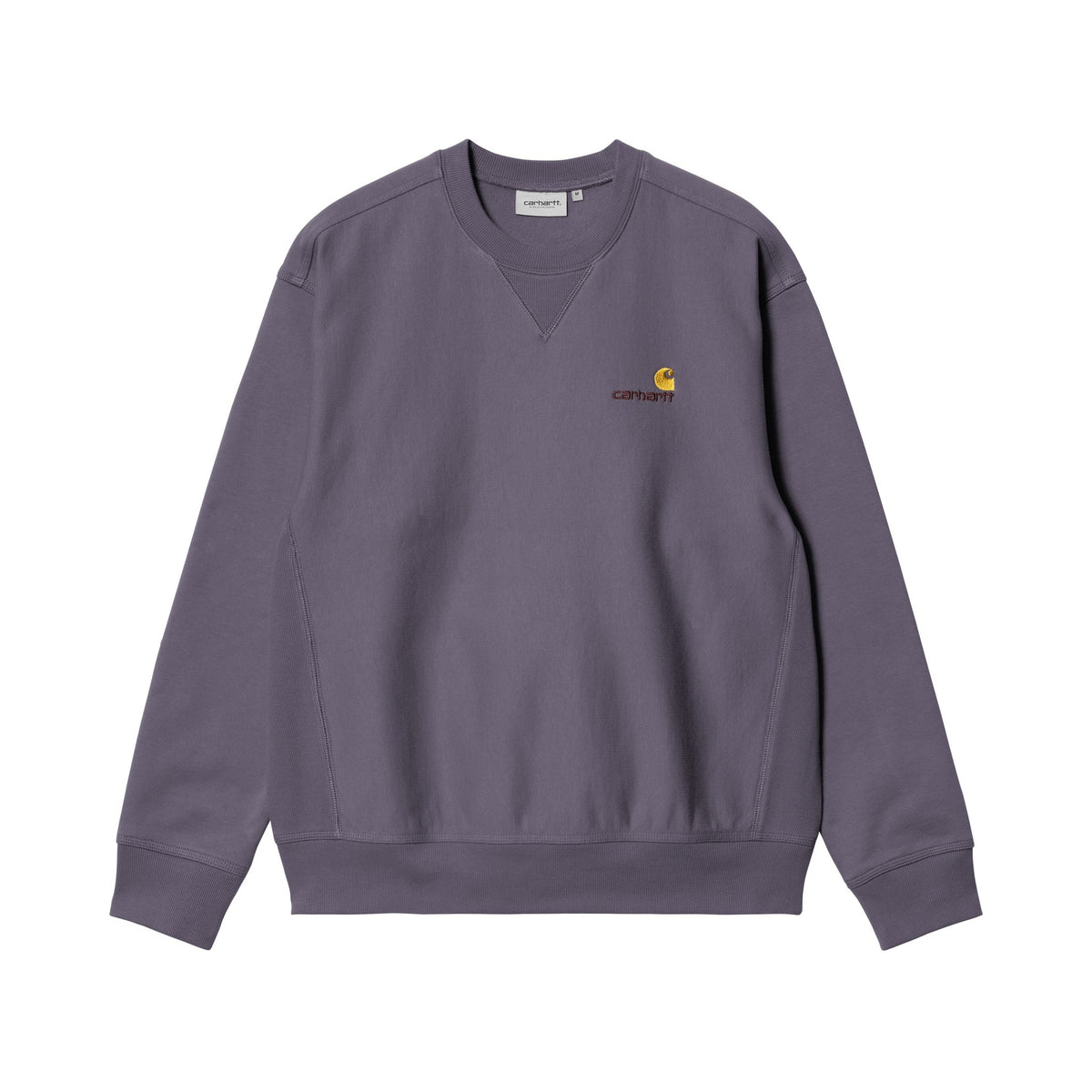 Carhartt WIP American Script Sweatshirt Shady Purple