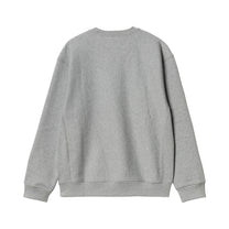 Carhartt WIP American Script Sweatshirt Grey Heather