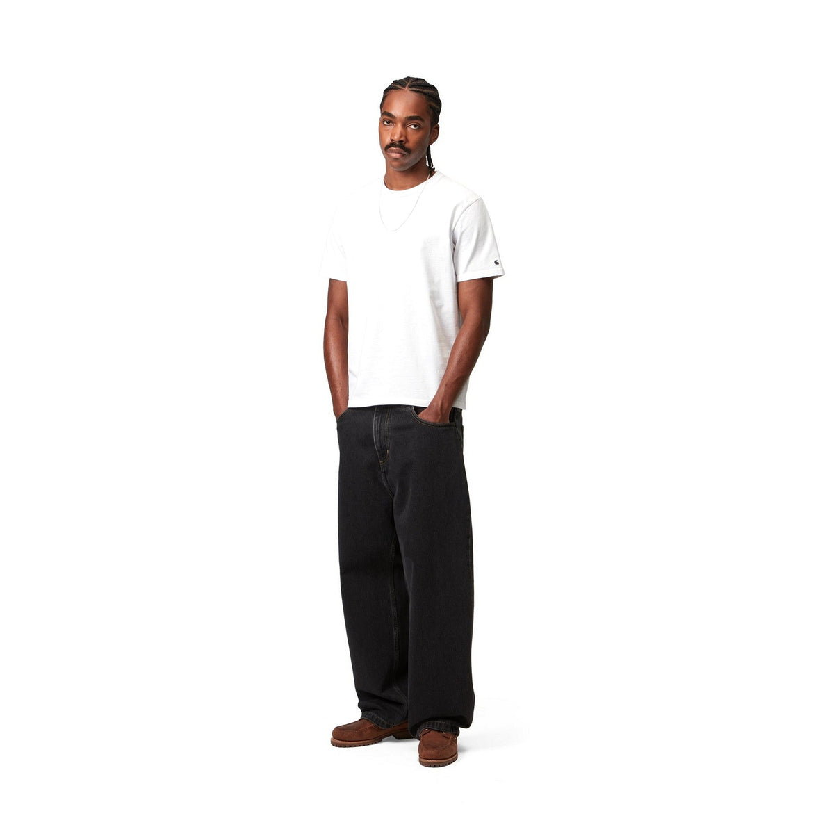 Carhartt WIP S/S Base T-Shirt White / Black