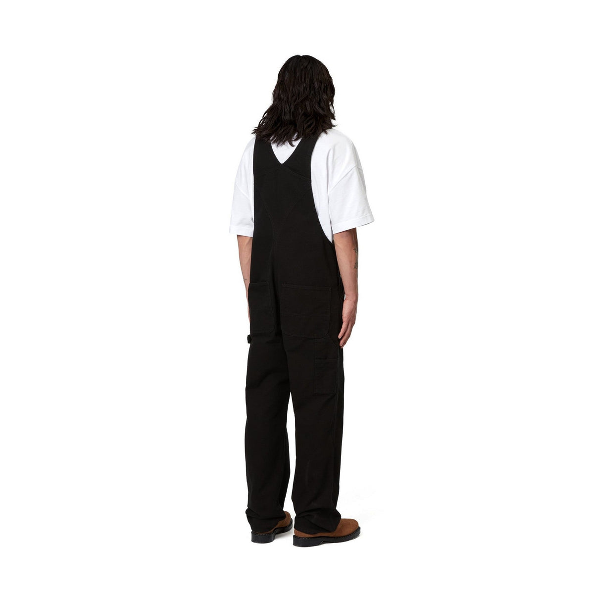 Carhartt WIP Bib Overall Black, Rinsed