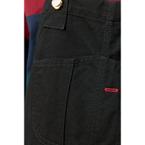 Carhartt WIP Bib Overall Black, Rinsed