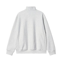 Carhartt WIP Half Zip American Script Sweatshirt Ash Heather