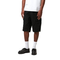 Carhartt WIP Regular Cargo Short Black, Rinsed