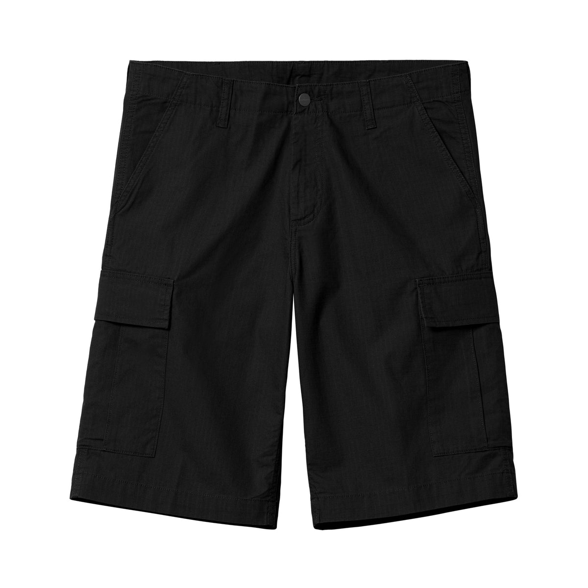 Carhartt WIP Regular Cargo Short Black, Rinsed