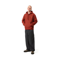 Carhartt WIP Hooded American Script Sweatshirt Oxide Red