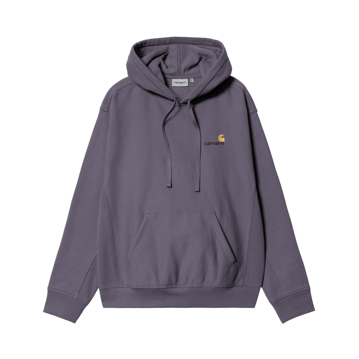Carhartt WIP Hooded American Script Sweatshirt Shady Purple