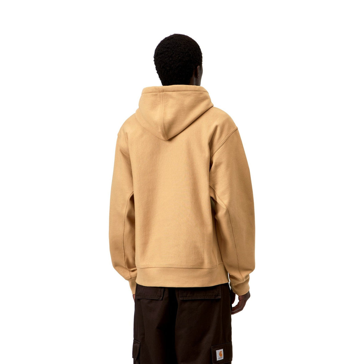 Carhartt WIP Hooded American Script Sweatshirt WIP Dusty H