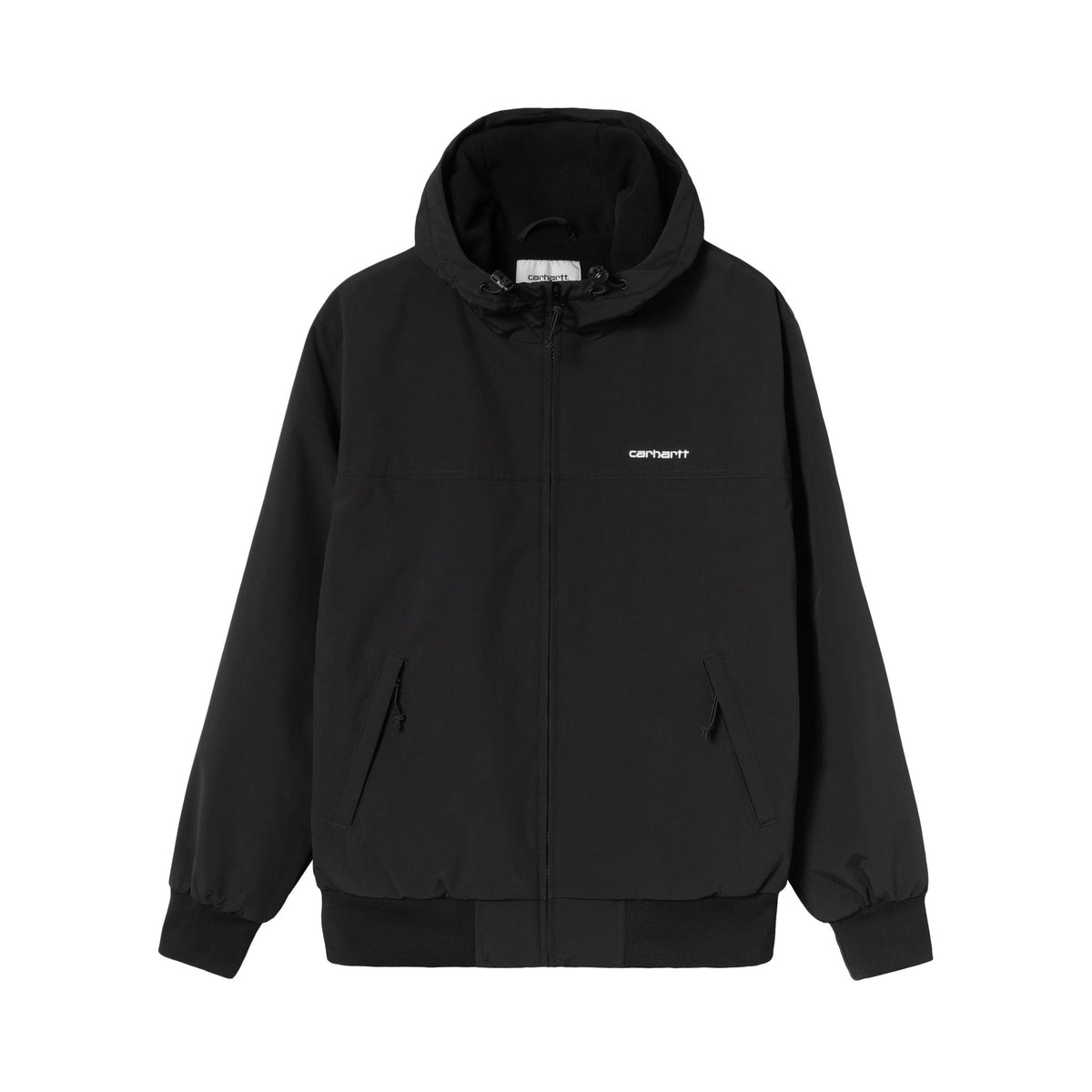 Carhartt WIP Hooded Sail Jacket Black / White