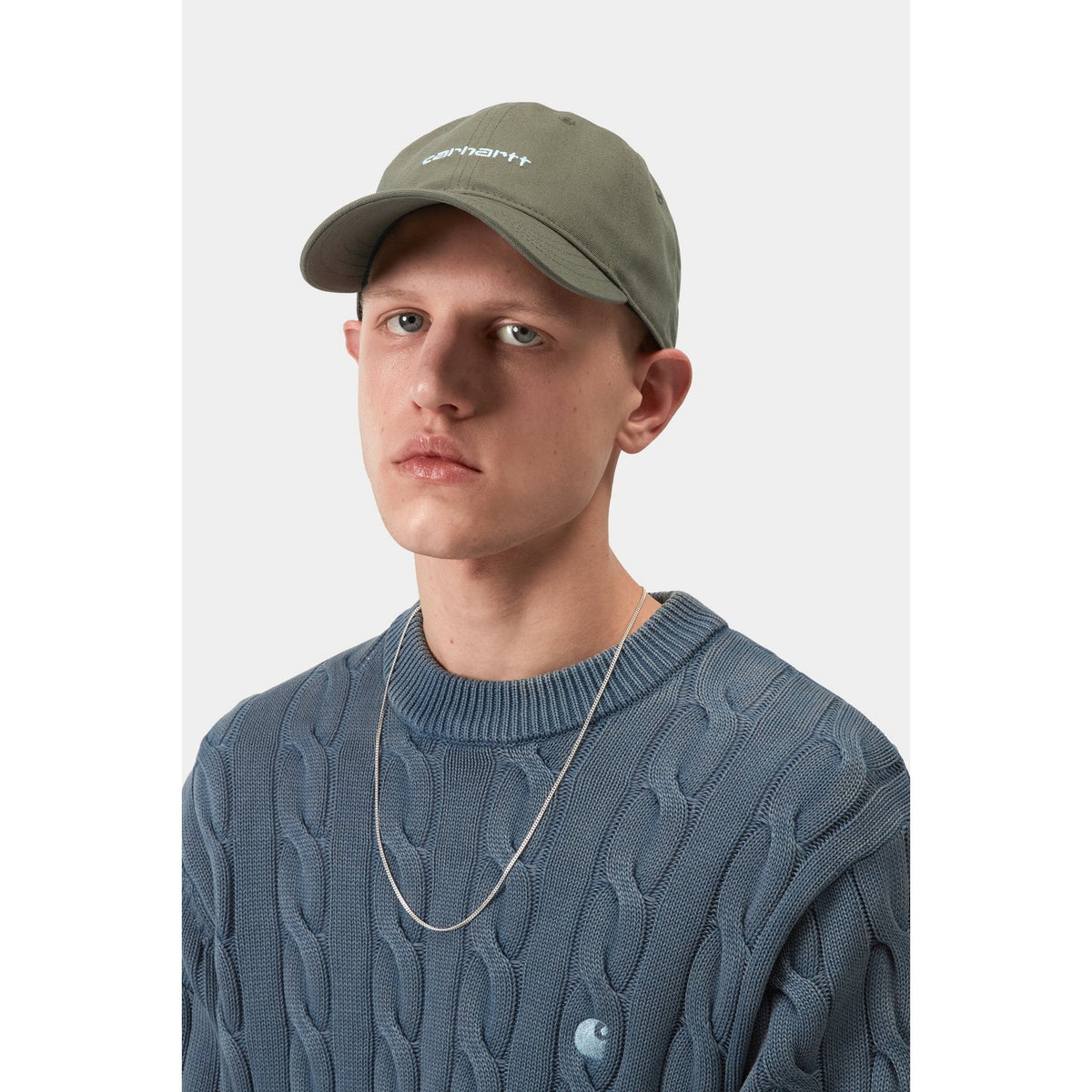 Carhartt WIP Canvas Script Cap Leaf / Tourmaline