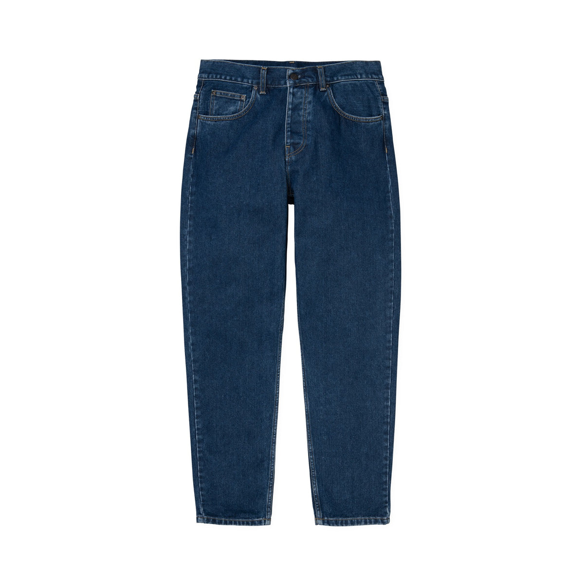 Carhartt WIP Newel Pant Blue, Stone washed