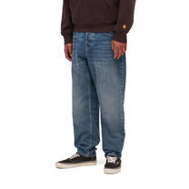 Carhartt WIP Newel Pant Blue, Dark used wash