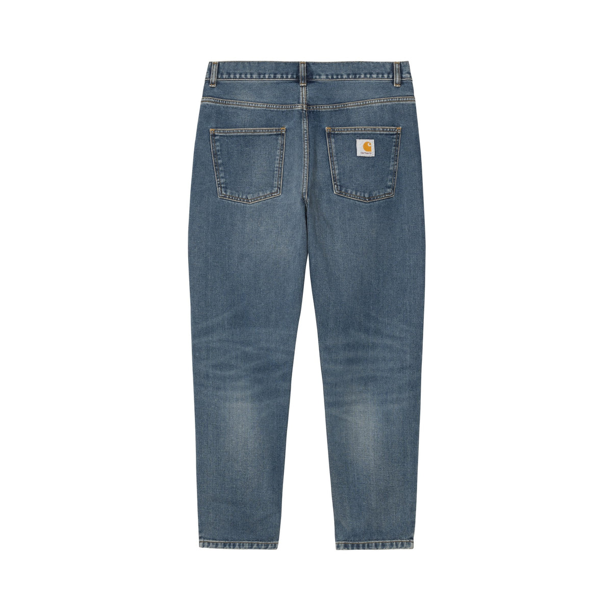 Carhartt WIP Newel Pant Blue, Dark used wash