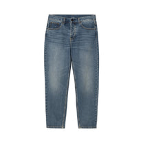 Carhartt WIP Newel Pant Blue, Dark used wash