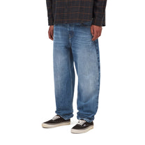Carhartt WIP Newel Pant Blue, Marble used wash