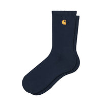 Carhartt WIP Chase Socks Cotton/Polyester/Lycra® Dark Navy / Gold