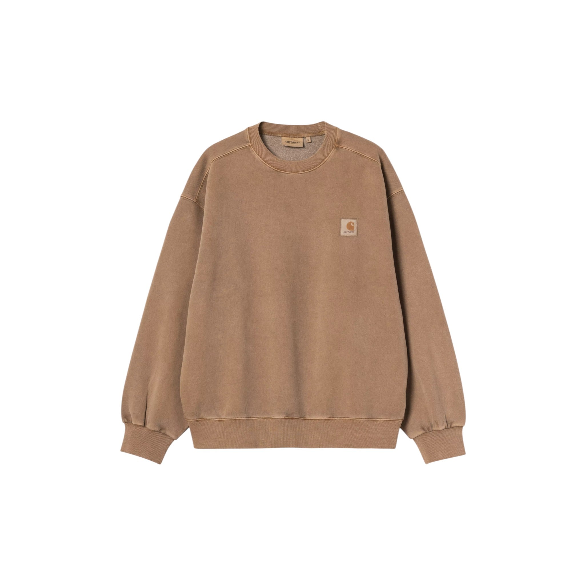 Carhartt WIP Vista Sweatshirt WIP H Brown, Garment dyed