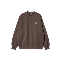 Carhartt WIP Vista Sweatshirt Tobacco, Garment dyed