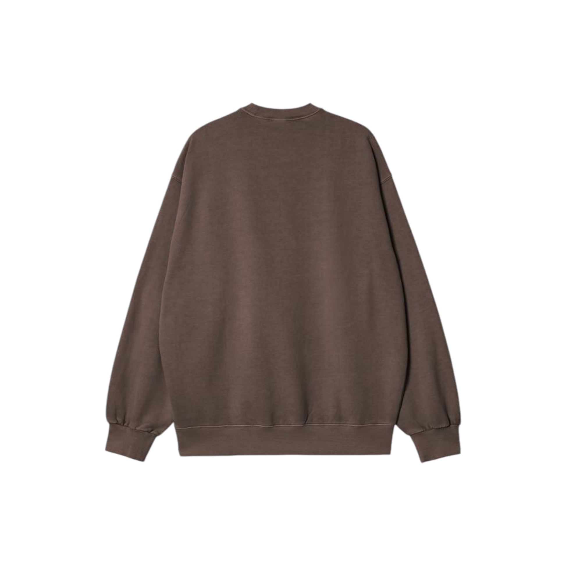 Carhartt WIP Vista Sweatshirt Tobacco, Garment dyed