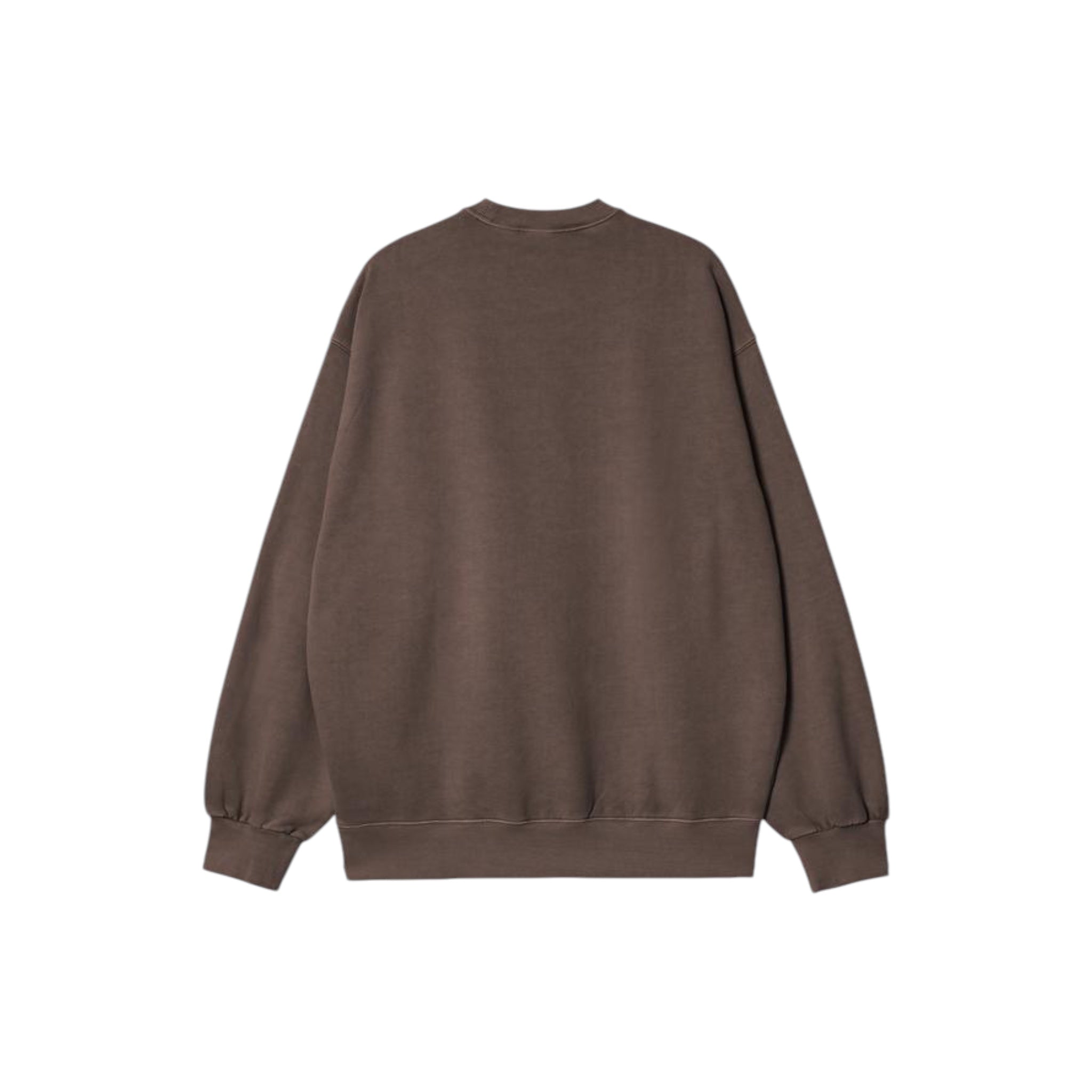 Carhartt WIP Vista Sweatshirt Tobacco, Garment dyed