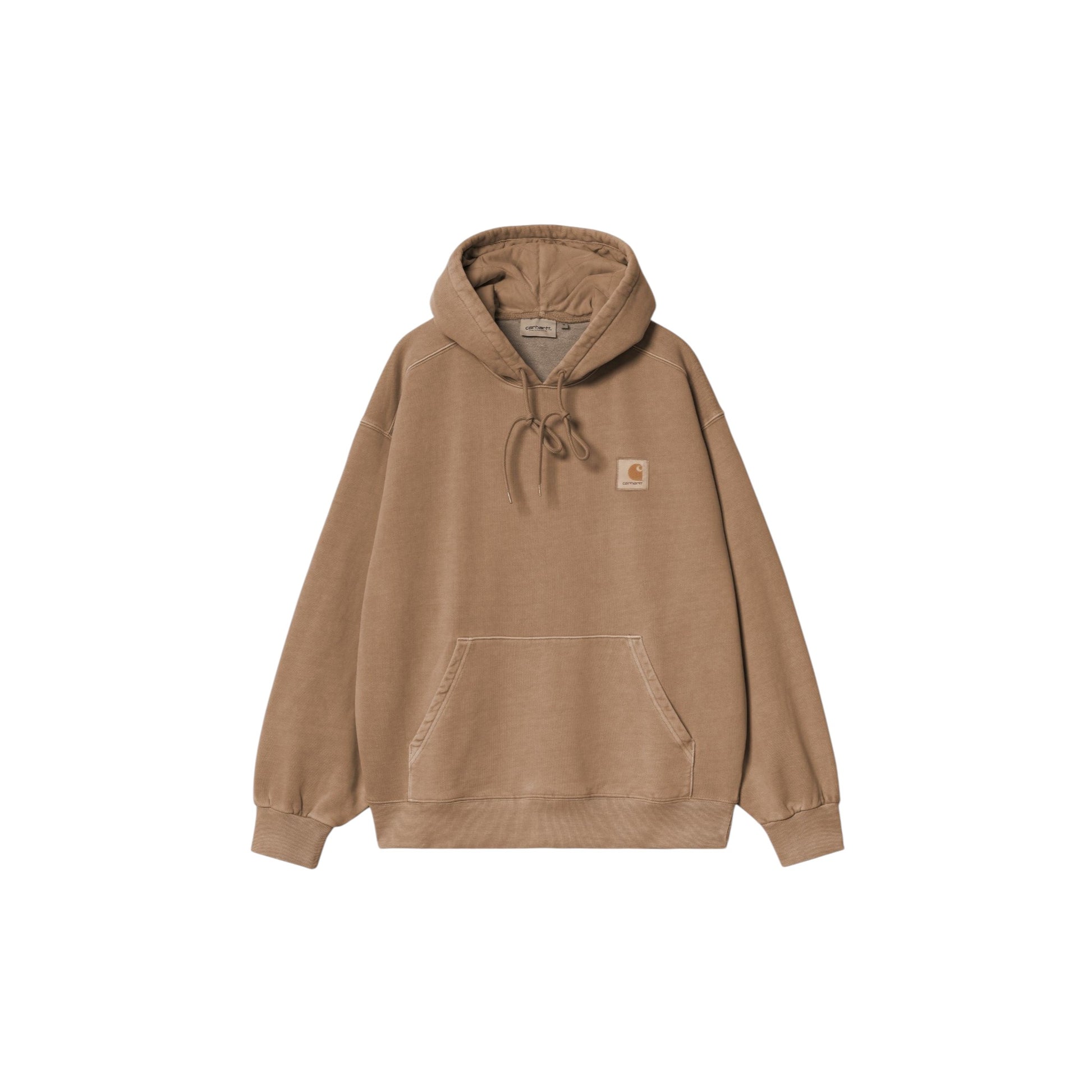 Carhartt WIP Hooded Vista Sweatshirt WIP H Brown, Garment dyed