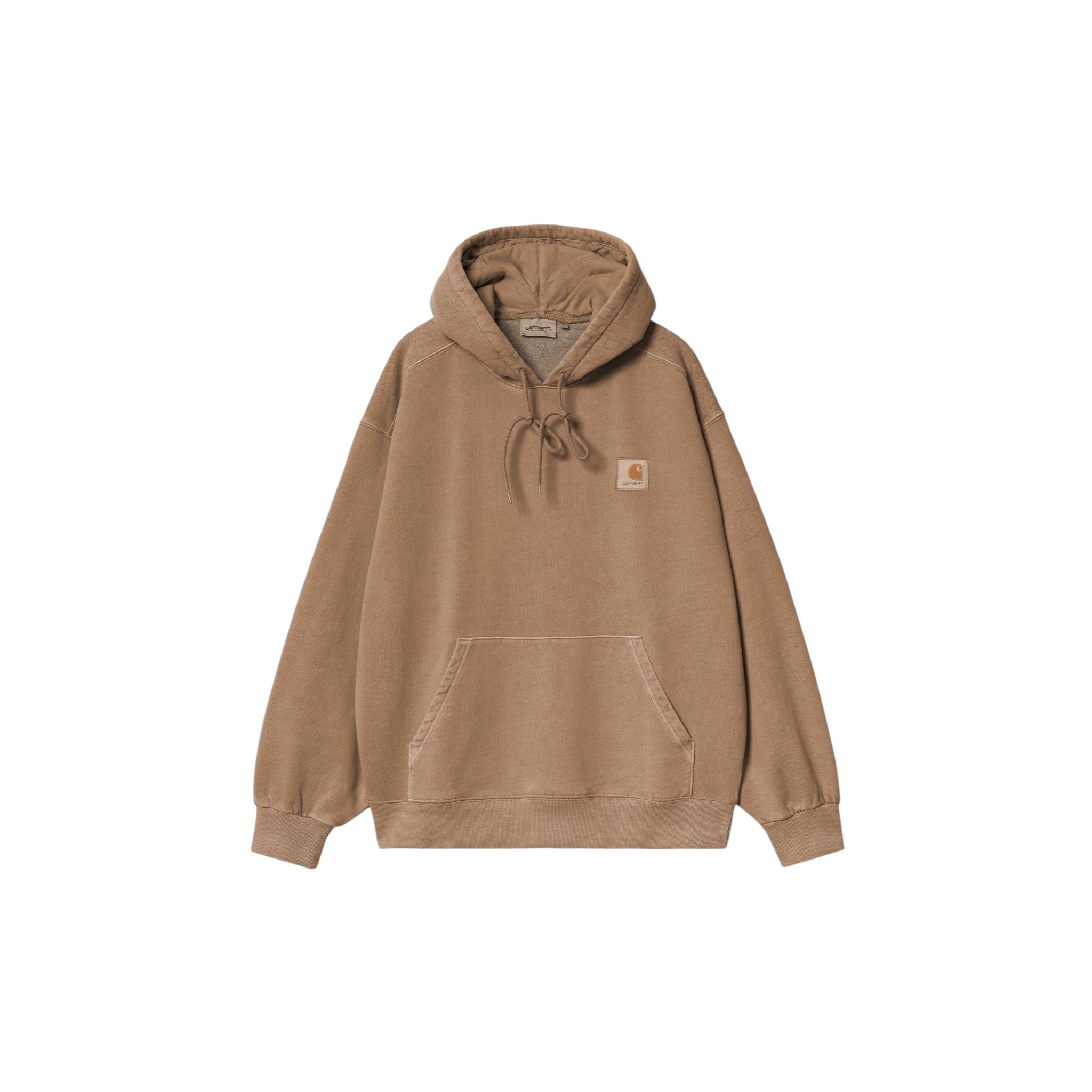 Carhartt WIP Hooded Vista Sweatshirt WIP H Brown, Garment dyed