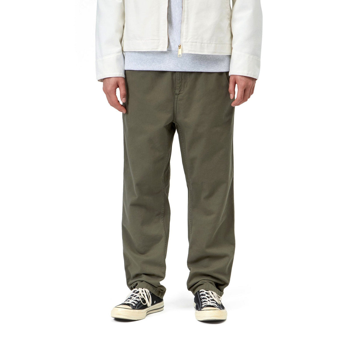 Carhartt WIP Flint Pant Leaf, Garment dyed