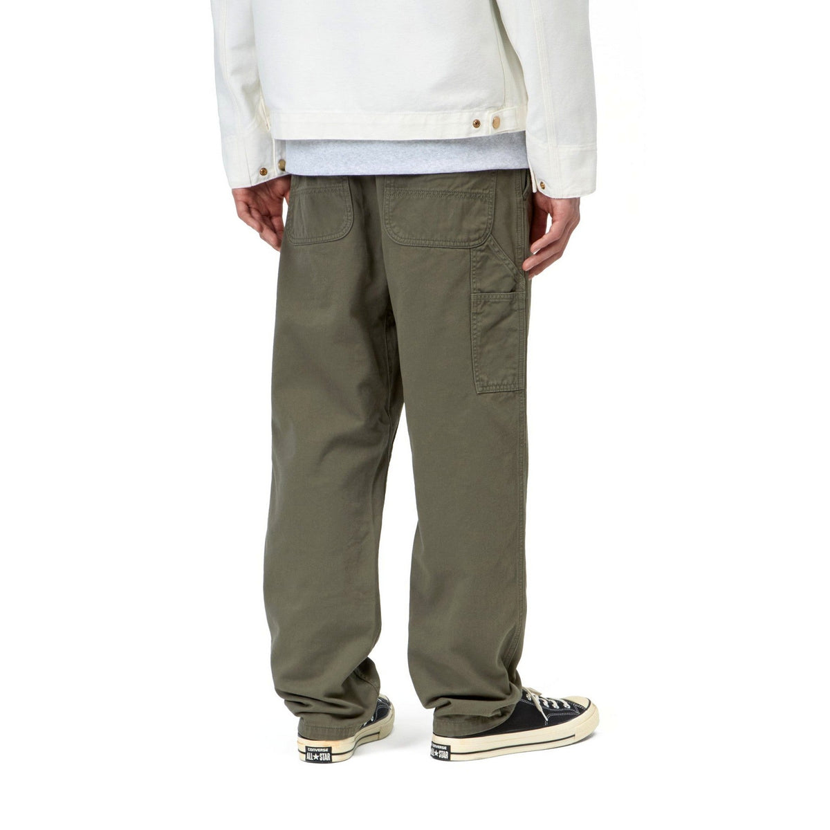 Carhartt WIP Flint Pant Leaf, Garment dyed