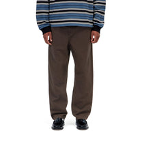 Carhartt WIP Flint Pant Tobacco, Garment dyed