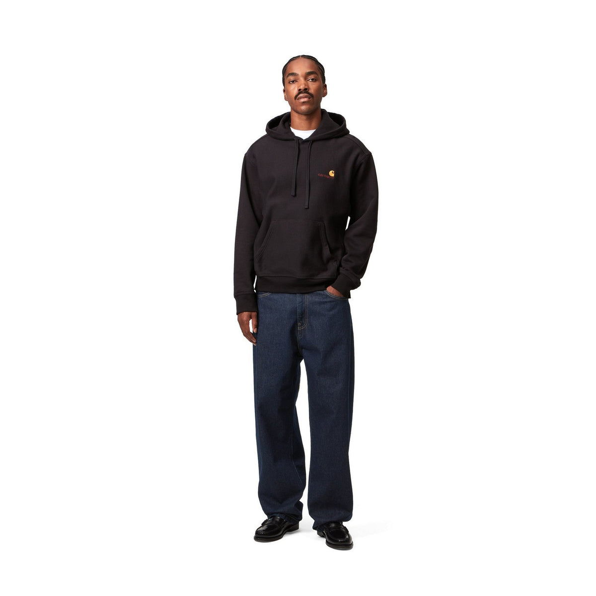Carhartt WIP Landon Pant Blue, Rinsed