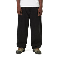 Carhartt WIP Landon Pant 'Robertson' Denim Black, Stone washed
