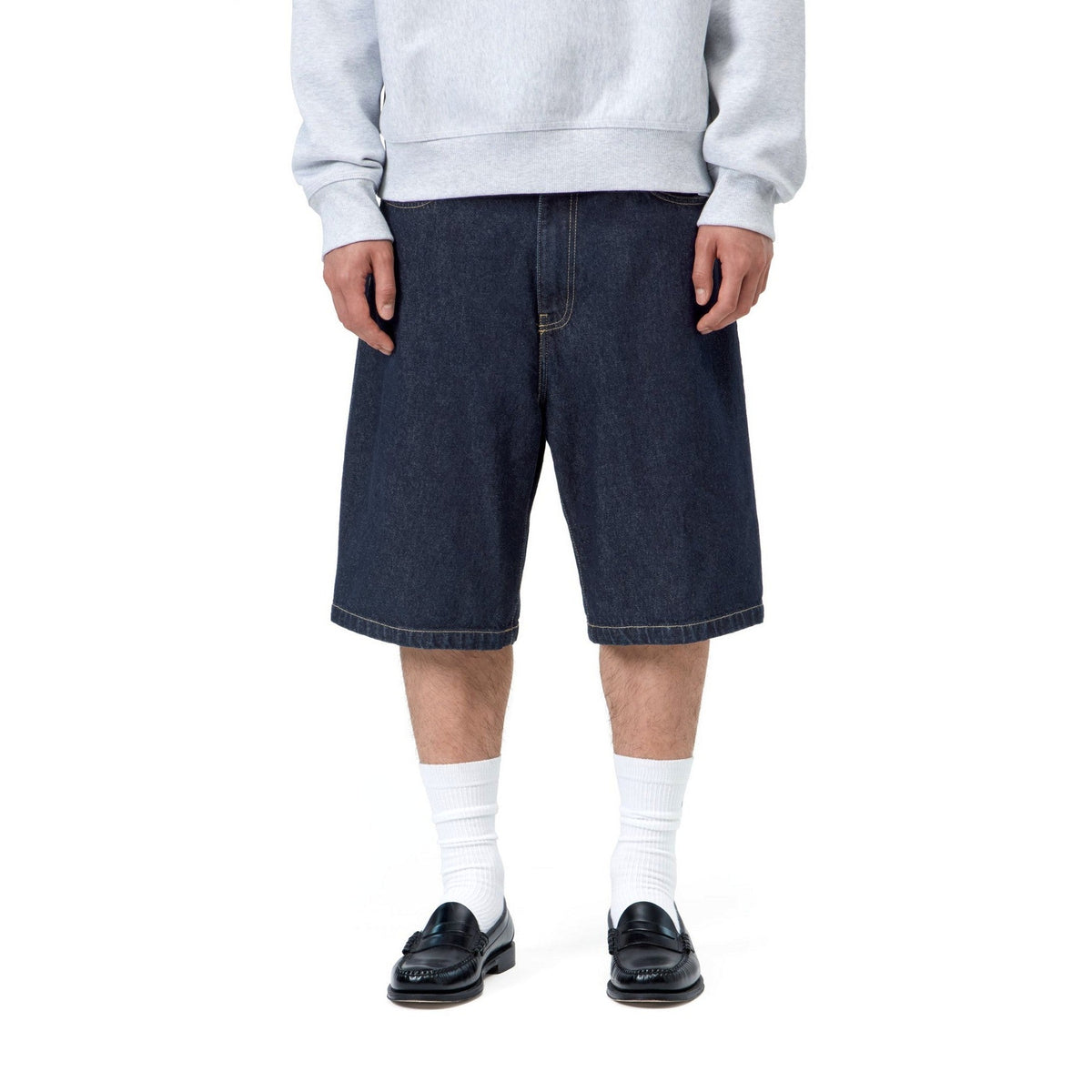 Carhartt WIP Landon Short Blue, Rinsed