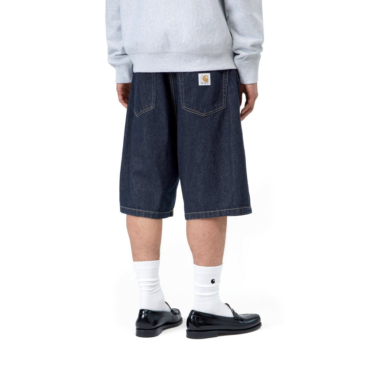 Carhartt WIP Landon Short Blue, Rinsed