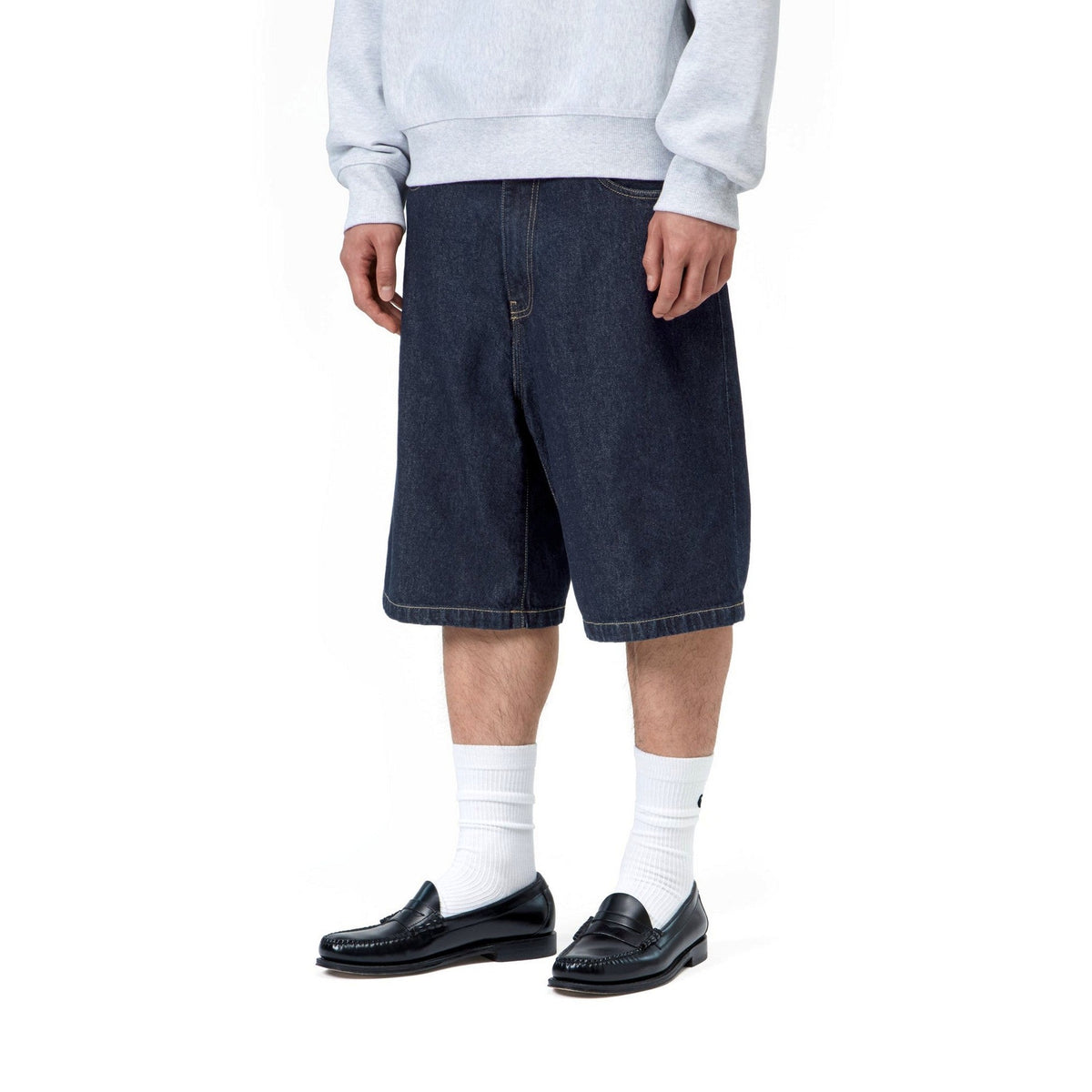 Carhartt WIP Landon Short Blue, Rinsed
