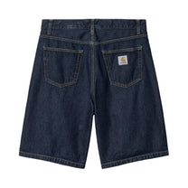 Carhartt WIP Landon Short Blue, Rinsed
