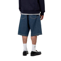 Carhartt WIP Landon Short Blue, Stone washed