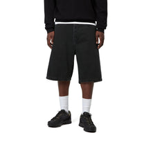 Carhartt WIP Landon Short Black, Stone washed