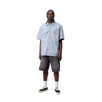 Carhartt WIP Landon Short Black, Worn bleached