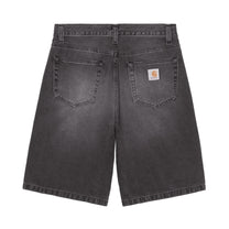 Carhartt WIP Landon Short Black, Worn bleached