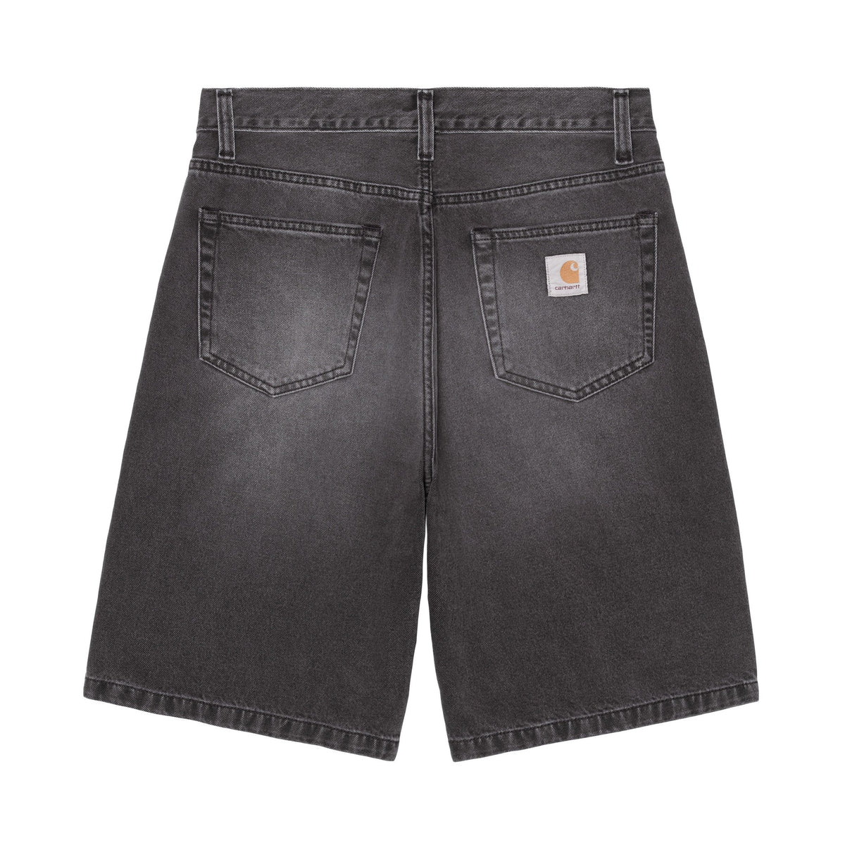 Carhartt WIP Landon Short Black, Worn bleached