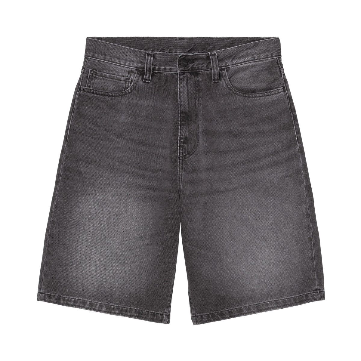 Carhartt WIP Landon Short Black, Worn bleached