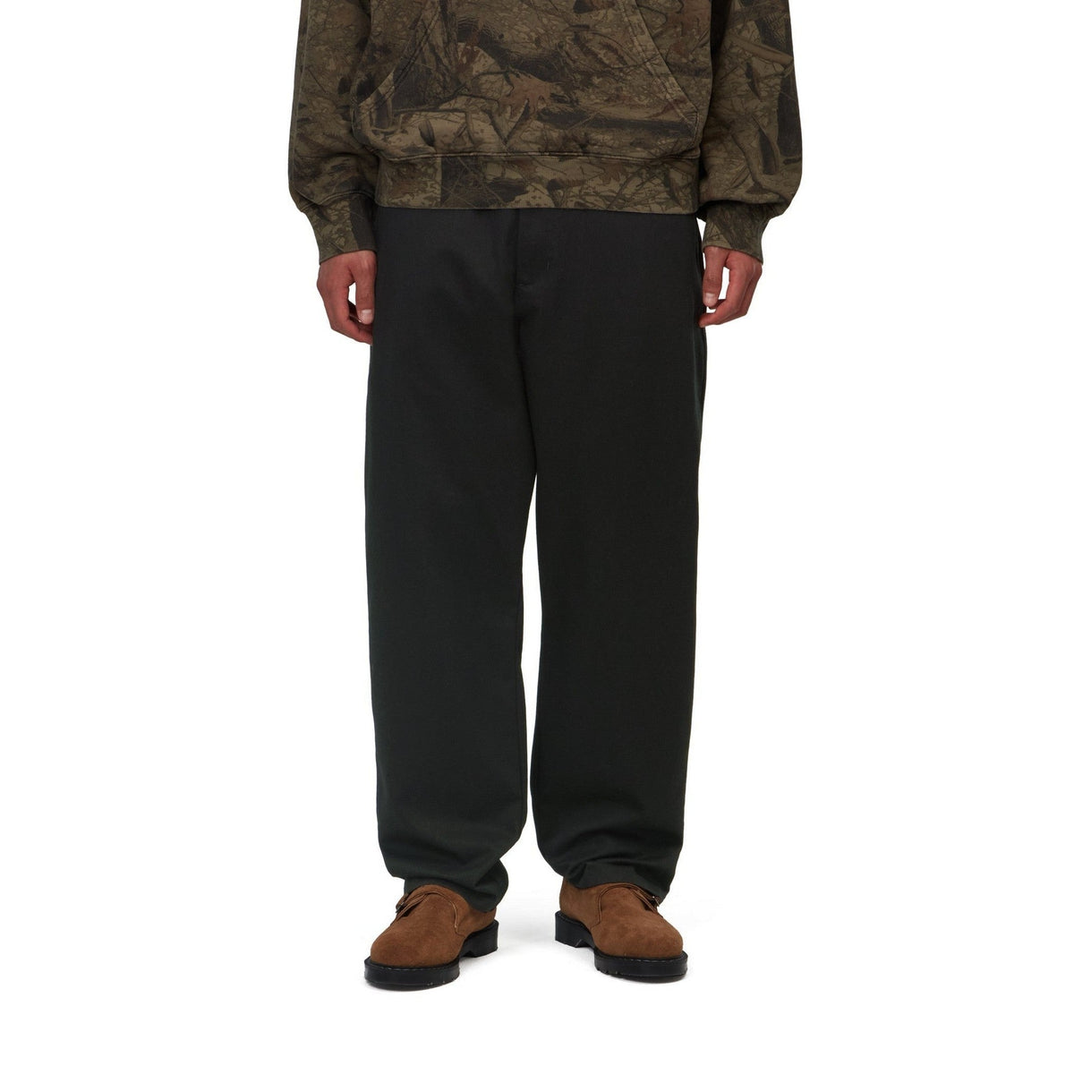 Carhartt WIP Calder Pant Black, Rinsed