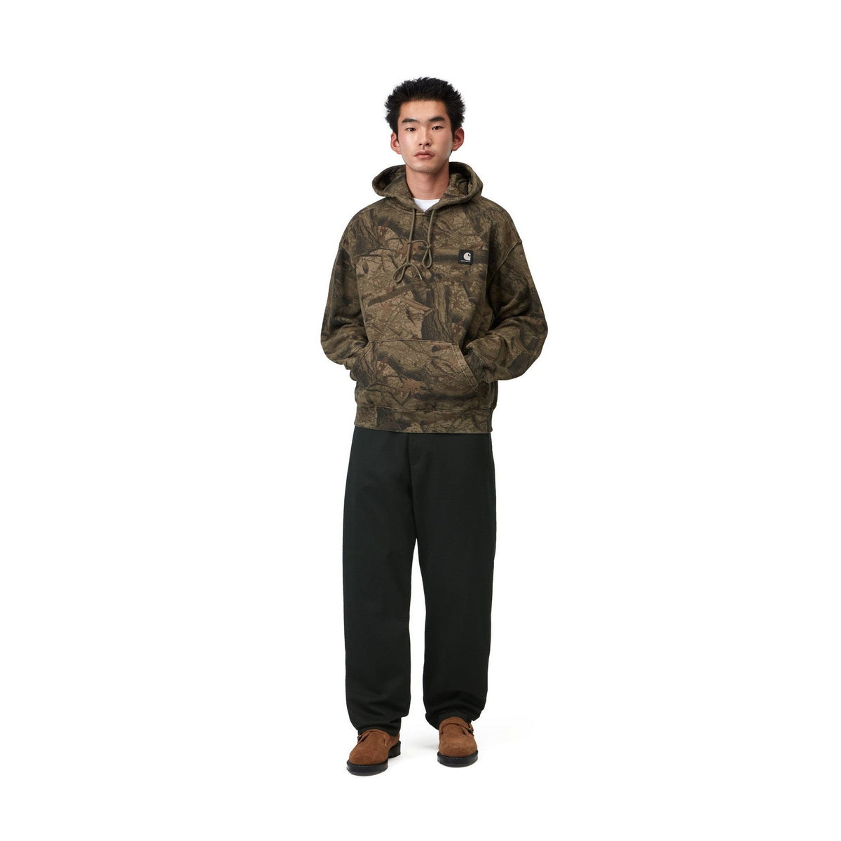 Carhartt WIP Calder Pant Black, Rinsed