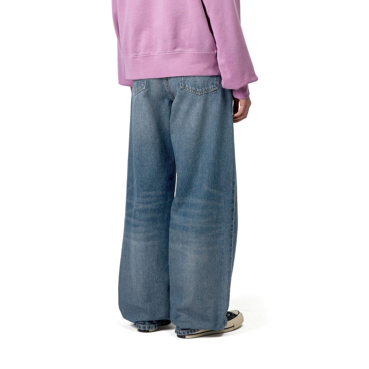 Carhartt WIP Women's Jane Pant Blue, Dark used wash